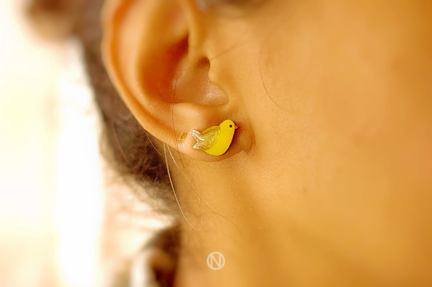 Canary Stud Earrings