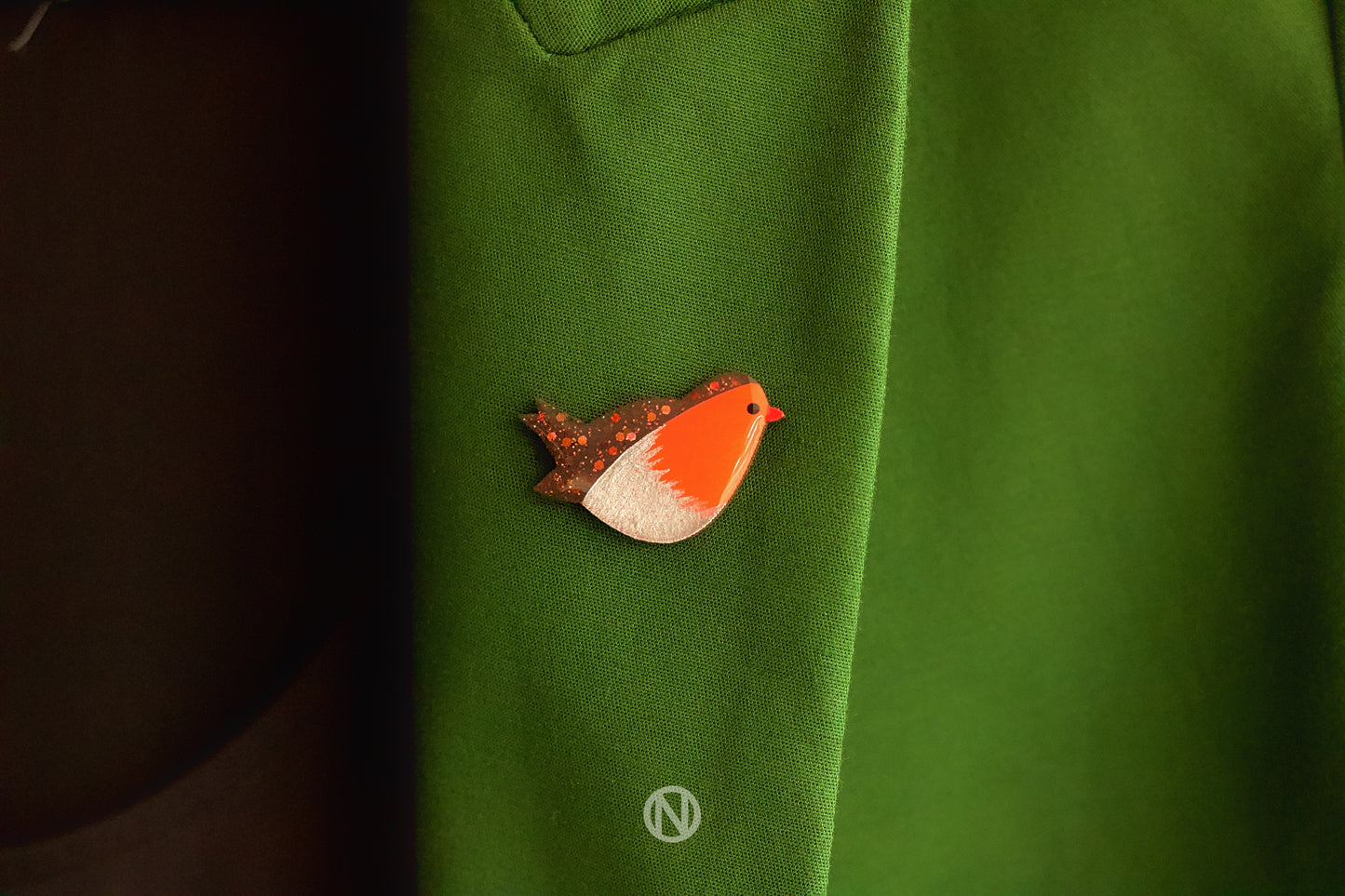 Robin Pin Brooch