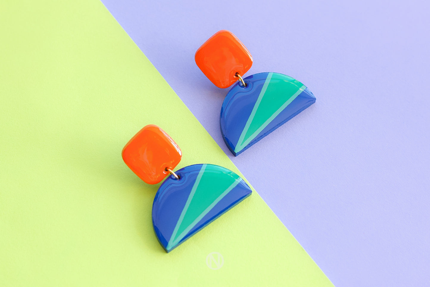 Vivid Statement Earrings (For Lisa)