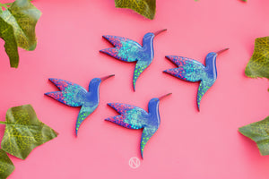 hummingbird brooch