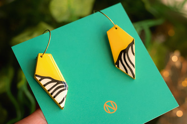 Asymmetric Statement Earrings