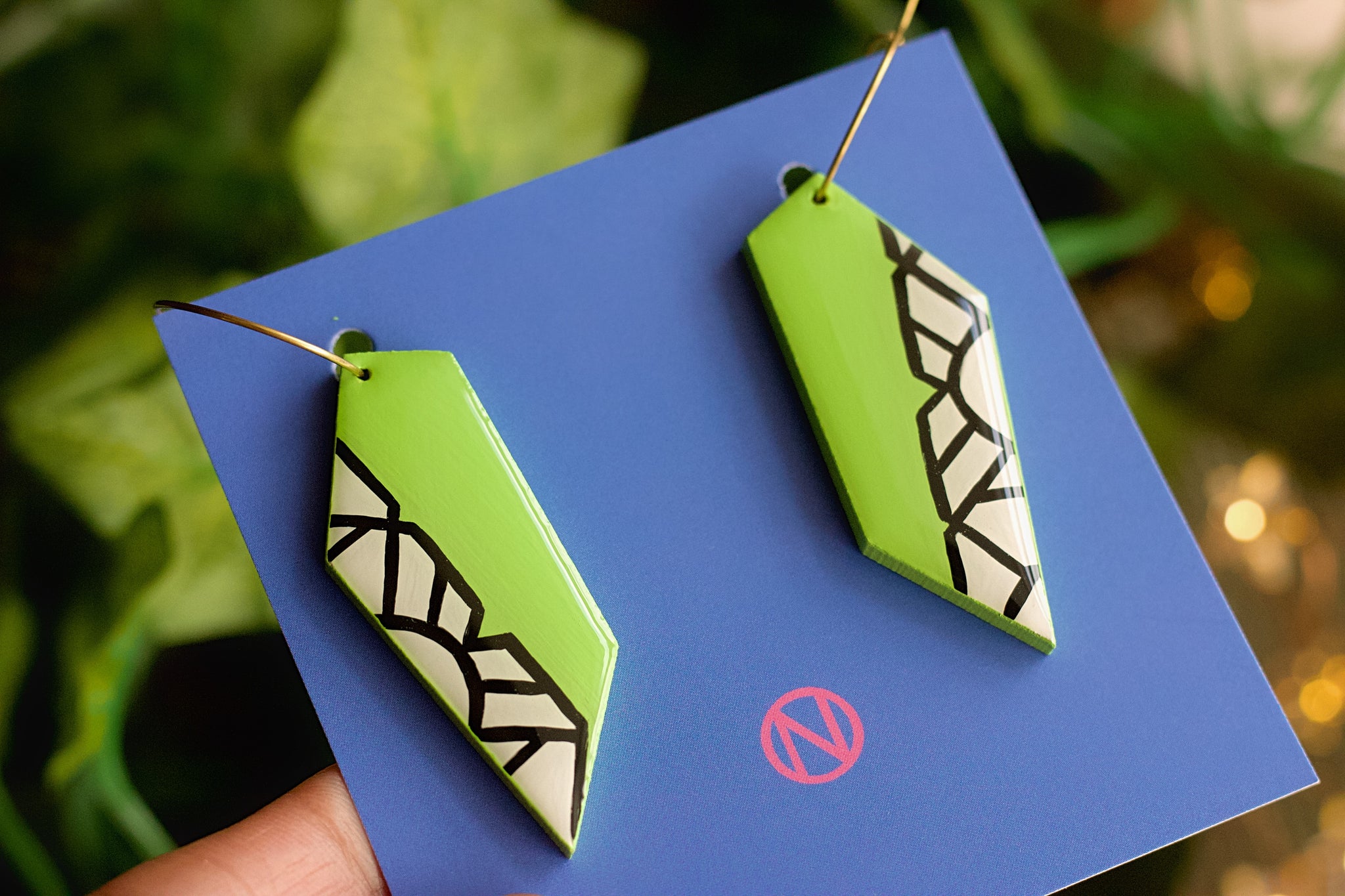 Asymmetric Statement Earrings