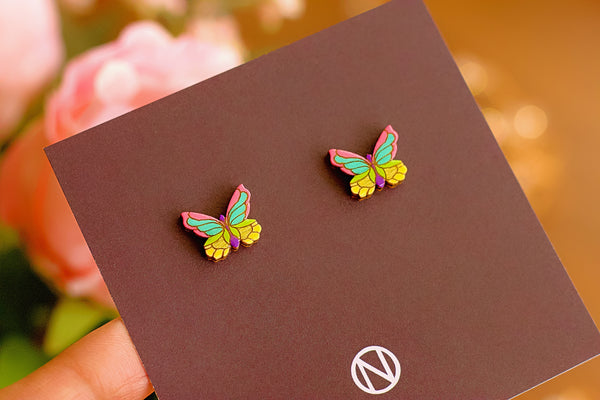 Butterfly Stud Earrings