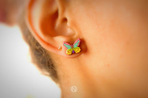 Butterfly Stud Earrings