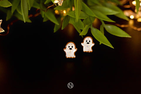 Ghost Stud Earrings