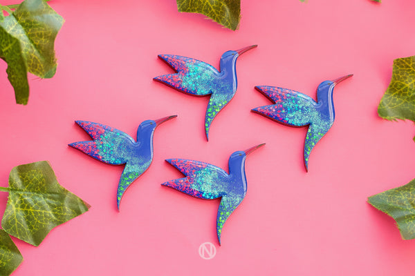 Hummingbird Pin Brooch