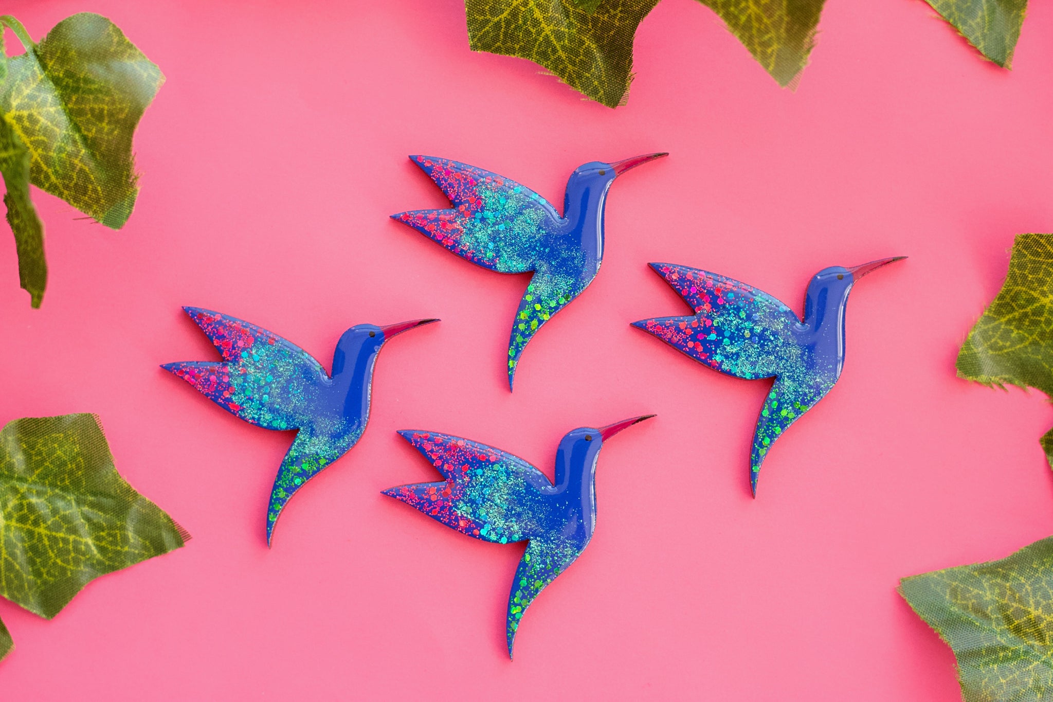 Hummingbird Pin Brooch