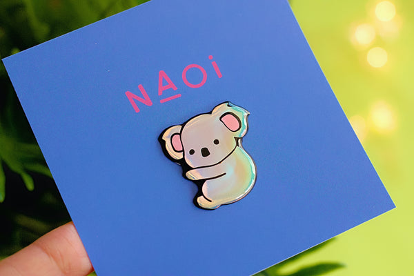 Koala Pin Brooch - Made to Order