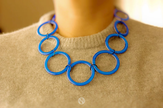 Rings Statement Necklace (Sample)