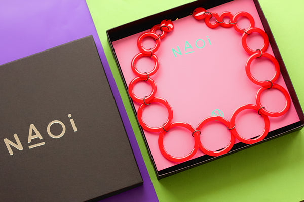 Rings Statement Necklace (Sample)
