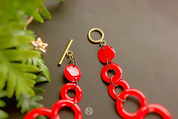 Rings Statement Necklace (Sample)