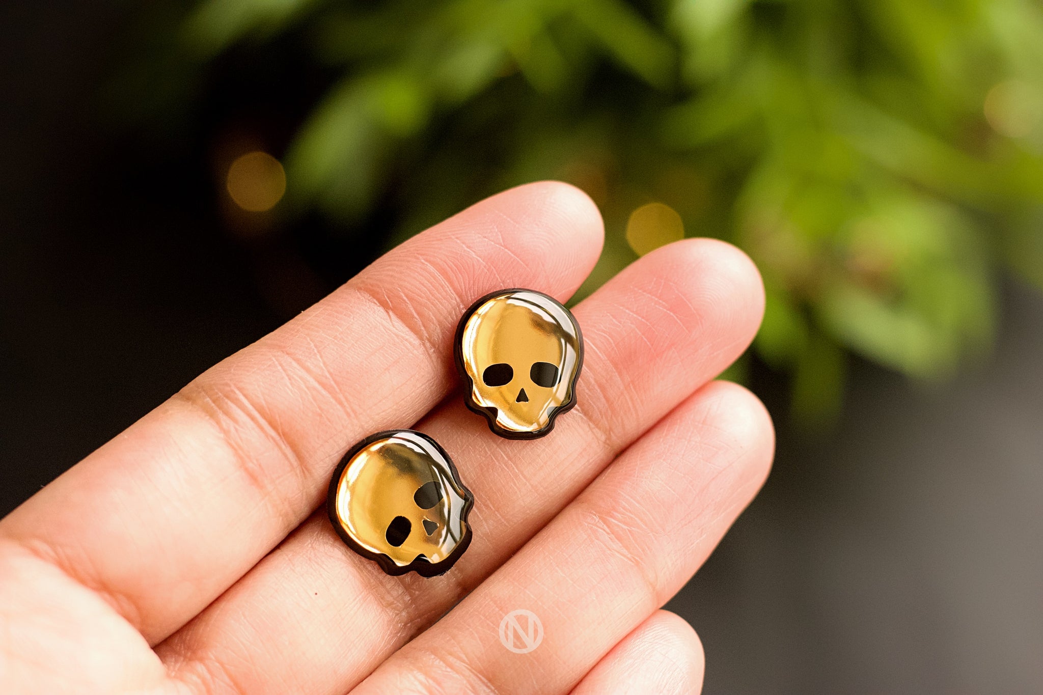 Skull Stud Earrings - Made to Order
