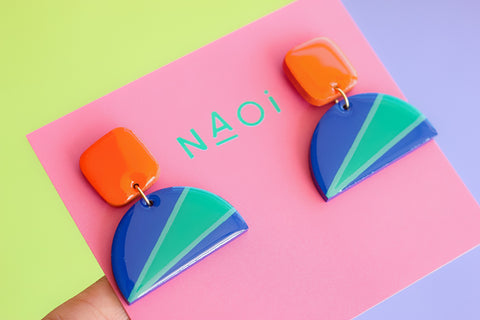 Vivid Statement Earrings