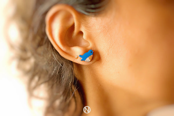 Bluebird Stud Earrings