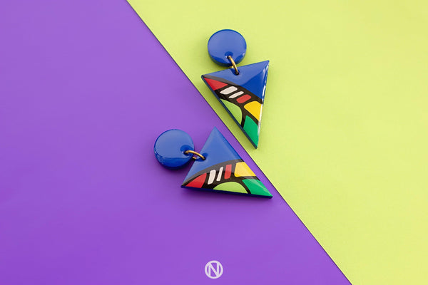 Deco Statement Earrings Naoi