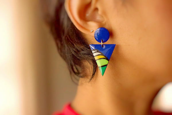 Deco Statement Earrings Naoi