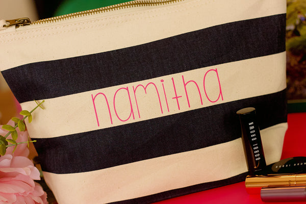 Personalised Make Up Bag Naoi